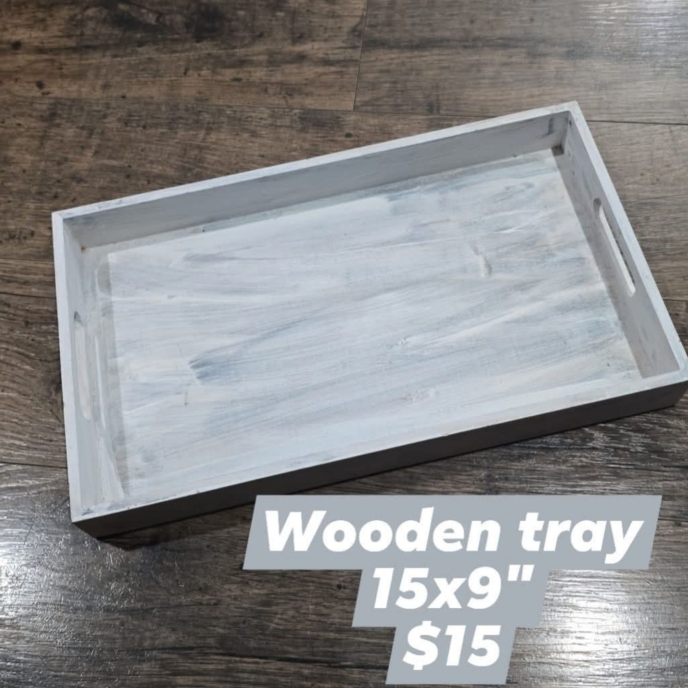 Wooden tray Home decor
